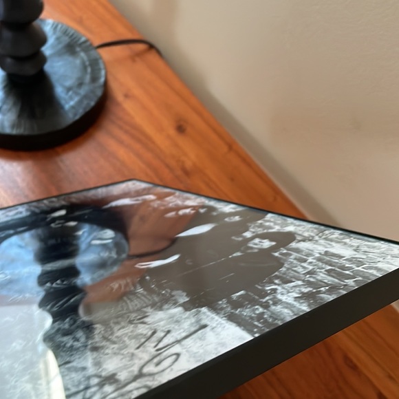 Framed photo print Ramones pink black and white rocker 8X12 - Picture 4 of 6